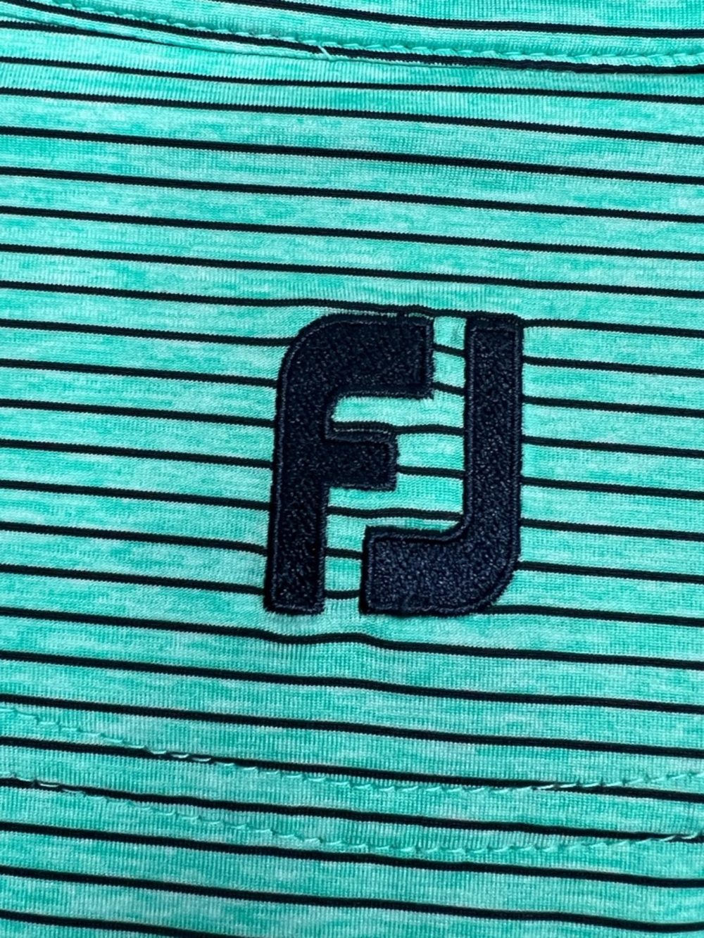 FootJoy men's performance striped golf polo shirt Size XL - Picture 9 of 12